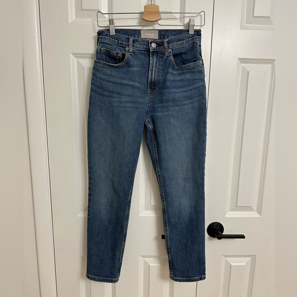 Everlane high waist straight Ankle Jeans size 27 like new